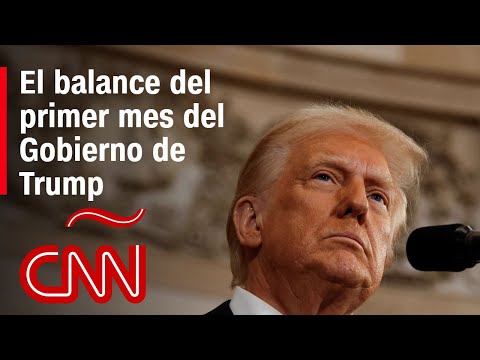 Donald Trump cumple un mes en el poder, ¿se tambalea su popularidad?