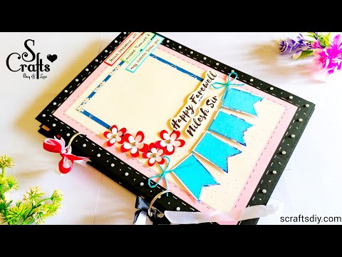 Scrapbook Handmade | happy Farewell | birthday card | anniversary card | S Crafts