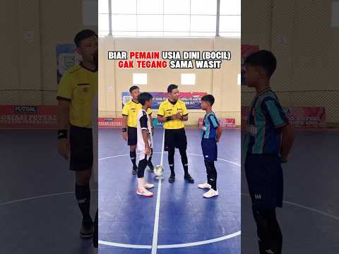 Biar pemain gak pada tegang sama wasit! 😮‍💨
