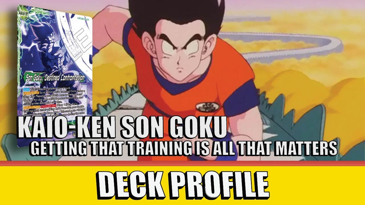 Goku got trained by the North Kai (G) | DBS Deck Profile | Saiyan Showdown | Set 15 | DBS TCG