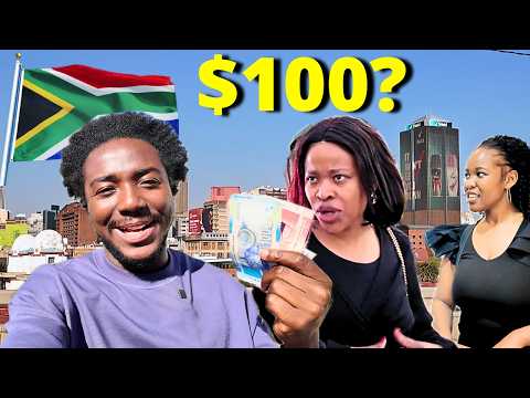 I TRIED SPENDING $100 IN SOUTH AFRICA – YOU WON'T BELIEVE WHAT HAPPENED!