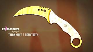 Talon Knife Tiger Tooth Gameplay