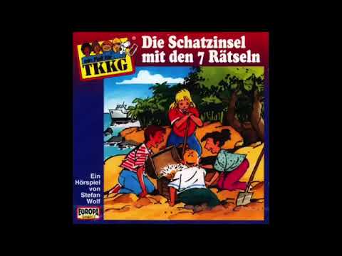 TKKG Hörspiel - Die Schatzinsel mit den 7 Räseln