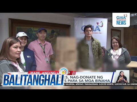 Dingdong Dantes, nag-donate ng germicidal soaps para sa mga binaha 