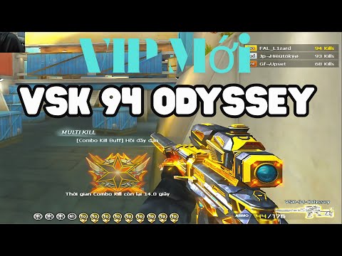 [ Đột Kích Crossfire ] VIP Mới Đột Kích - VSK 94 Odyssey - VIP VSK - Tuấn Thạch Sùng