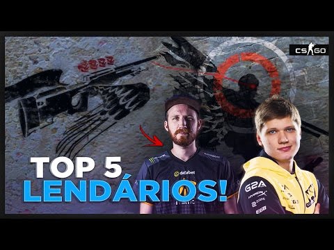 TOP 5 JOGADAS ETERNIZADAS NO CSGO!