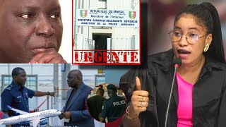Madiambal dans les locaux de la Dic après bloqué et placé en..Devant les enquêteurs"Ndeye Astou..