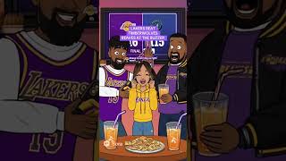 LAKERS BEAT TIMBERWOLVES REAVES AT THE BUZZER