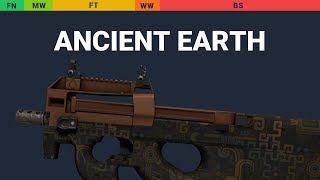P90 Ancient Earth Wear Preview