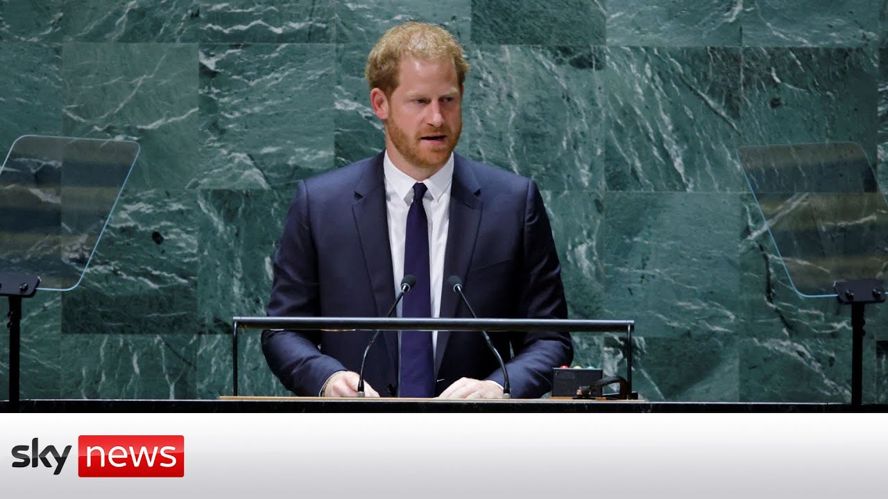 ‘Our World is on Fire,’ says Prince Harry in Climate Change Warning