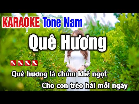 Quê Hương Karaoke Tông Nam 2022 – Nhạc Sống Thanh Ngân