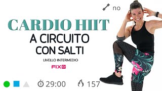 Allenamento Cardio HIIT a Circuito: Esercizi Brucia Grassi Per Dimagrire