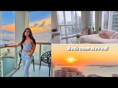 My First Apartment - Part 2 | Bedroom Reveal ⭐️🩵 #cityview #sunsets