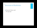 Understanding Non-Fiction Concepts
