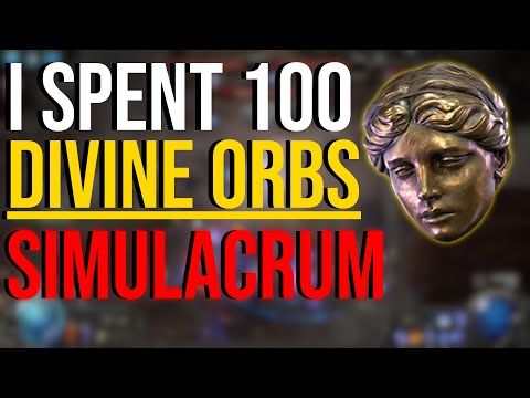 I Spent 100 Divine Orbs Farming Simulacrums In Path of Exile 2