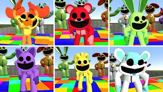 BIG HOLE NIGHTMARE CATNAP POPPY PLAYTIME CHAPTER 3 FAMILY CHARACTERS SPARTAN KICKING in Gmod !