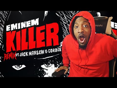 THIS IS WHY EM GOES LAST! | Eminem - Killer (Remix ft. Jack Harlow, Cordae) (REACTION!!!)