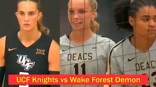 UCF Knights vs Wake Forest Demon Deacons | College Volleyball Game Highlights 2026