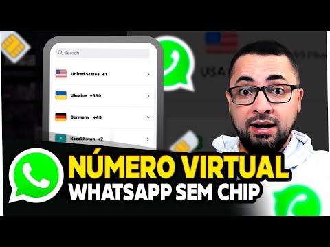 2024 ✅ 3 jeitos de CRIAR Numero VIRTUAL e Ativar WhatsApp ou Telegram (PUB)