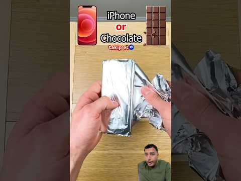 Çikolata mı yoksa telefon mu asla bilemezsin 😳❗️￼