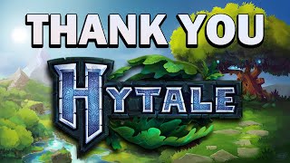 Thank You, Hytale