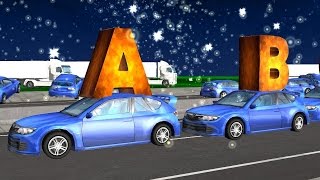 Cars ABCD Songs for Children by Kids Rhymes 3D Animation HD