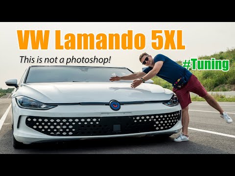 The VW Lamando 5XL Looks Like a Glitch In The Matrix