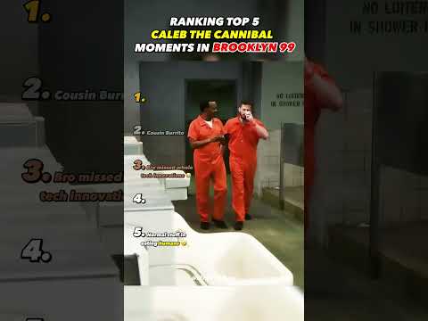 Ranking The Top 5 Caleb The Cannibal Moments in Brooklyn 99 π€£β οΈ
