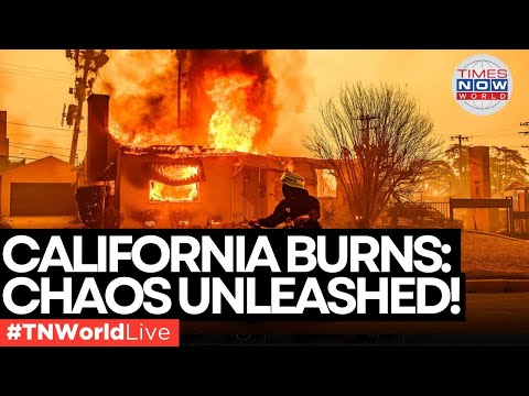 LIVE | California Wildfires Explode: Tens of Thousands Escape Devastation Across Los Angeles