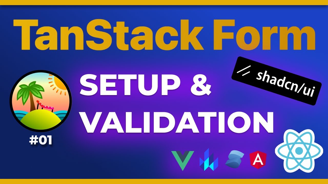 TanStack Form: Simple Validation (with shadcn/ui)