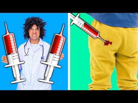 Good Doctor vs Bad Doctor! Amazing DIY Ideas and Parenting Hacks by Crafty Hype Plus