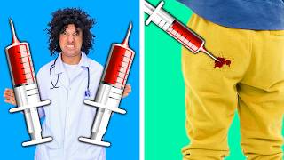 Good Doctor vs Bad Doctor! Amazing DIY Ideas and Parenting Hacks by Crafty Hype Plus