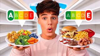 I Survived 2 Days On Only A vs. E Nutriscore Foods