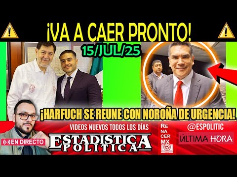 VA A CAER ALITO ¡ Harfuch VA DE URGENCIA al Senado Noroña REVELA TODO !