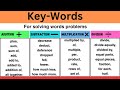 Keywords for Mathematical Operations