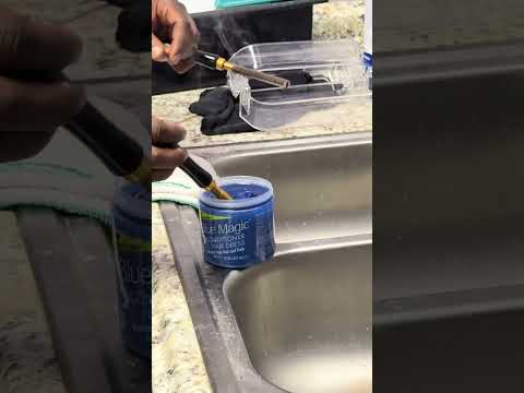 When you have your pressing combs dipped in blue magic!#foryou #funny #hairstyles