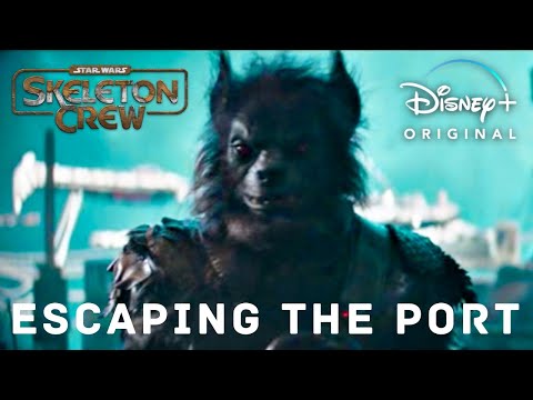 Escaping the Space Port | Episode 3 | Star Wars Skeleton Crew | Disney+