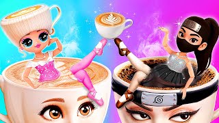 Ballerina Cappuccina Has New Sister! Italian Brainrot DIYs for LOL