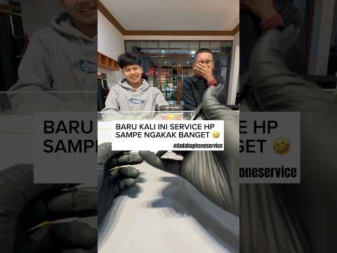 Baru kali ini service sampe ngakak banget🤣 #service #iphone #serviceiphone #shorts #shortvideo