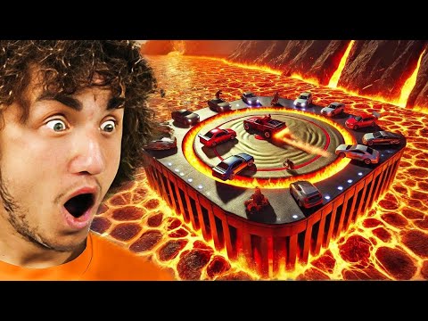 LAVA DEATH DERBY! (GTA 5 Funny Moments)