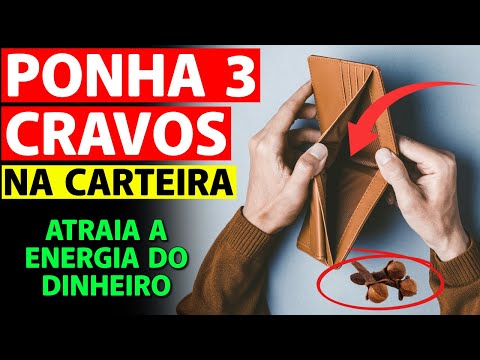 SIMPATIA DOS 3 CRAVOS NA CARTEIRA POR 7 DIAS PARA ATRAIR DINHEIRO