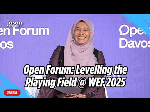 Nurul Izzah Anwar @ WEF 2025: Levelling the Playing Field - Gender Equality