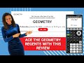 Geometry and Trigonometry Concepts