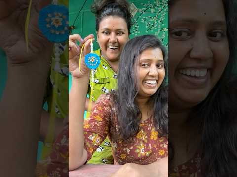 বাড়িতে বানানো রাখি  #trending#minivlog #shorts #youtubeshorts  #jolsanchi#viral