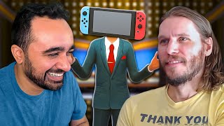 Playing old switch games and bickering like old men