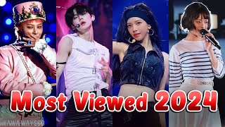 The Most VIEWED KPOP FANCAMS of 2024! TOP100