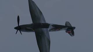 Spitfire airplane - low poly model - Blender 3D