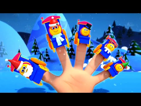 Santa Finger Family Song, Nursery Rhymes and Xmas Cartoon Videos for Kids