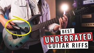 The BEST Underrated GUITAR RIFFS in Rock and Metal