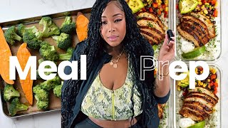 Easy Weight Loss Meal Prep | High Protein Breakfast, Lunch & Dinner